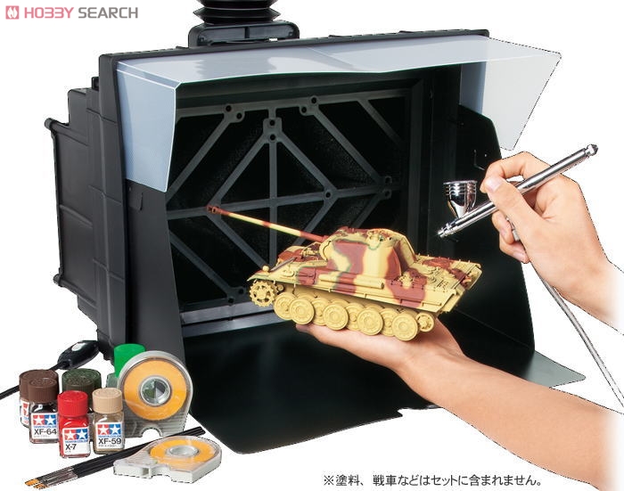 タミヤ ペインティングブースⅡ 新品交換フィルター付き エアブラシ