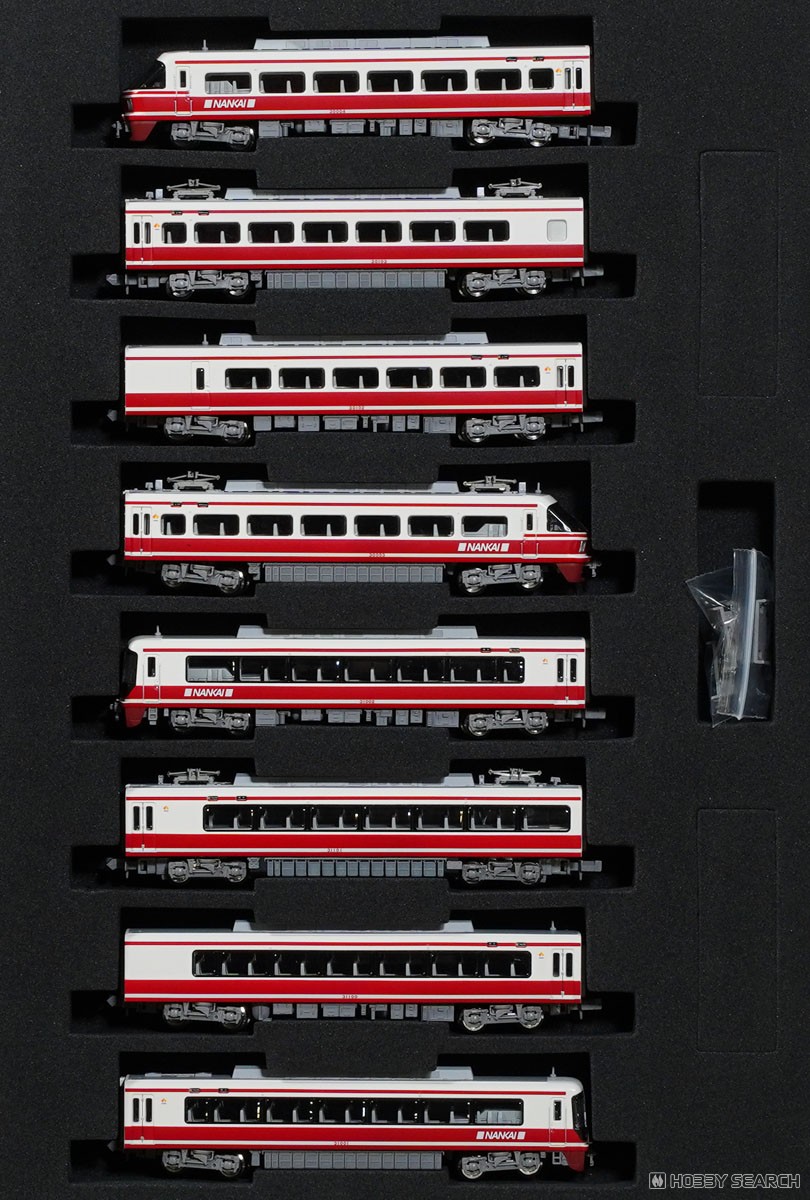 南海 30000系更新車 特急「こうや」＋31000系特急「りんかん」8両