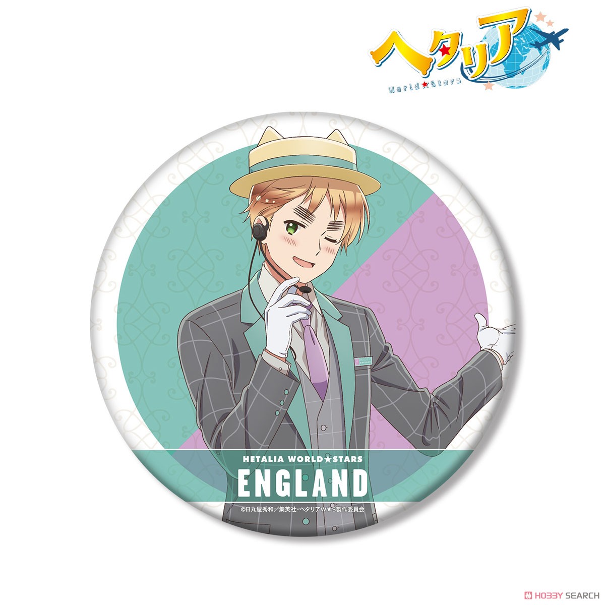 ヘタリア イギリス 学生風 ぷくっとバッジ fit=scale-down,w=1200 希少