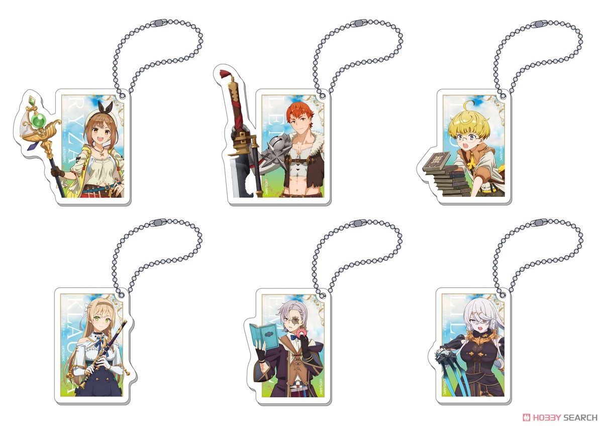 ライザのアトリエ ライザ アクリルキーホルダー＆クラウディア