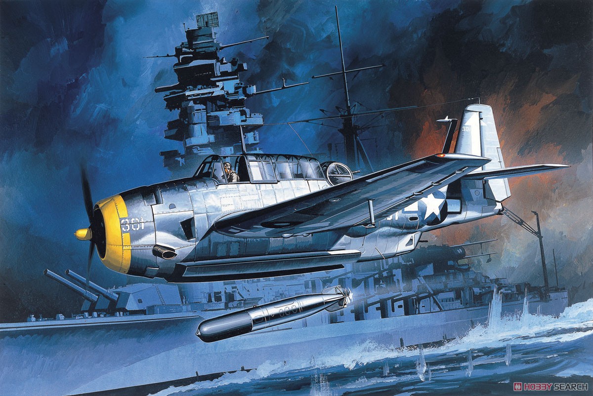 アメリカ海軍 雷撃攻撃機 TBF-1 `アヴェンジャー` (プラモデル