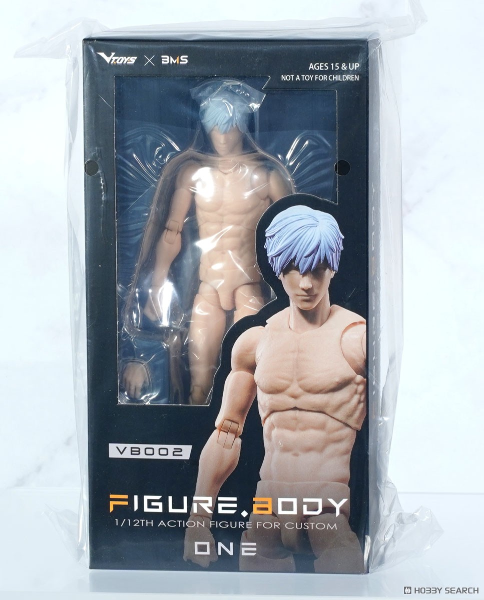 VTOYS×BMS 1/12スケール可動フィギュア素体 ONE(ワン) VB002 ホワイト