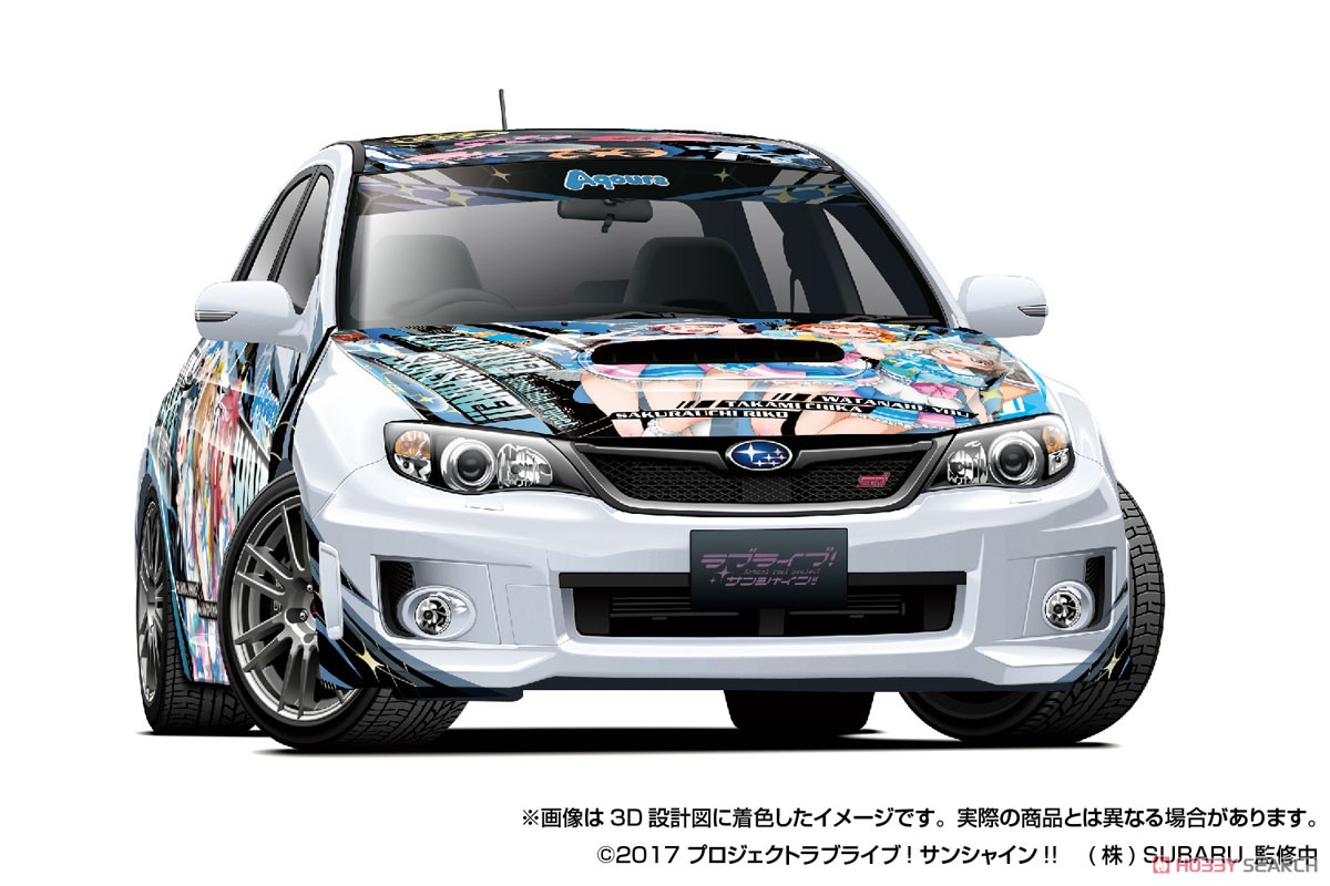 ☆特価品 ラブライブ！サンシャイン!! GRB インプレッサ WRX STI `10