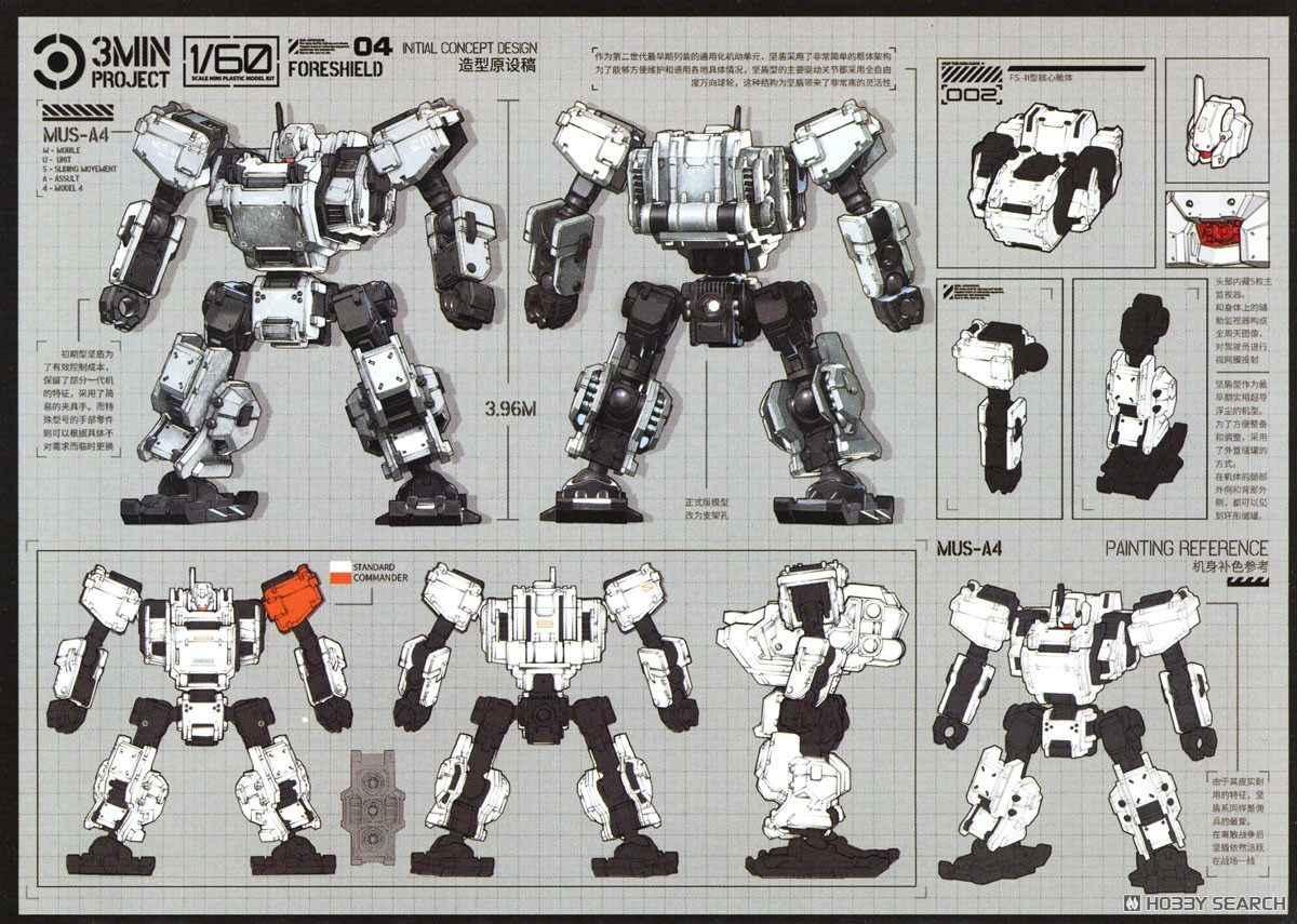 3 min project (スリーミニッツ プロジェクト) シリーズ 堅盾