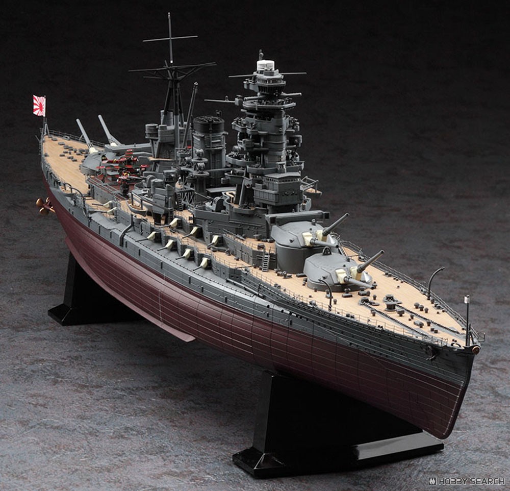 ハセガワ 1/350 戦艦 陸奥 エッチングパーツ付き ハセガワ 1/350 日本