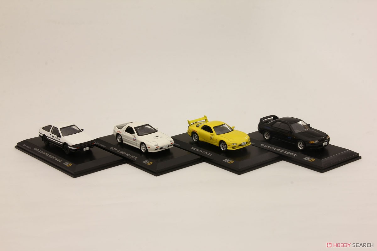 頭文字D RX-7 FC3S 京商 1/18 新劇場版中車&フィギュアセット 【公式通販】