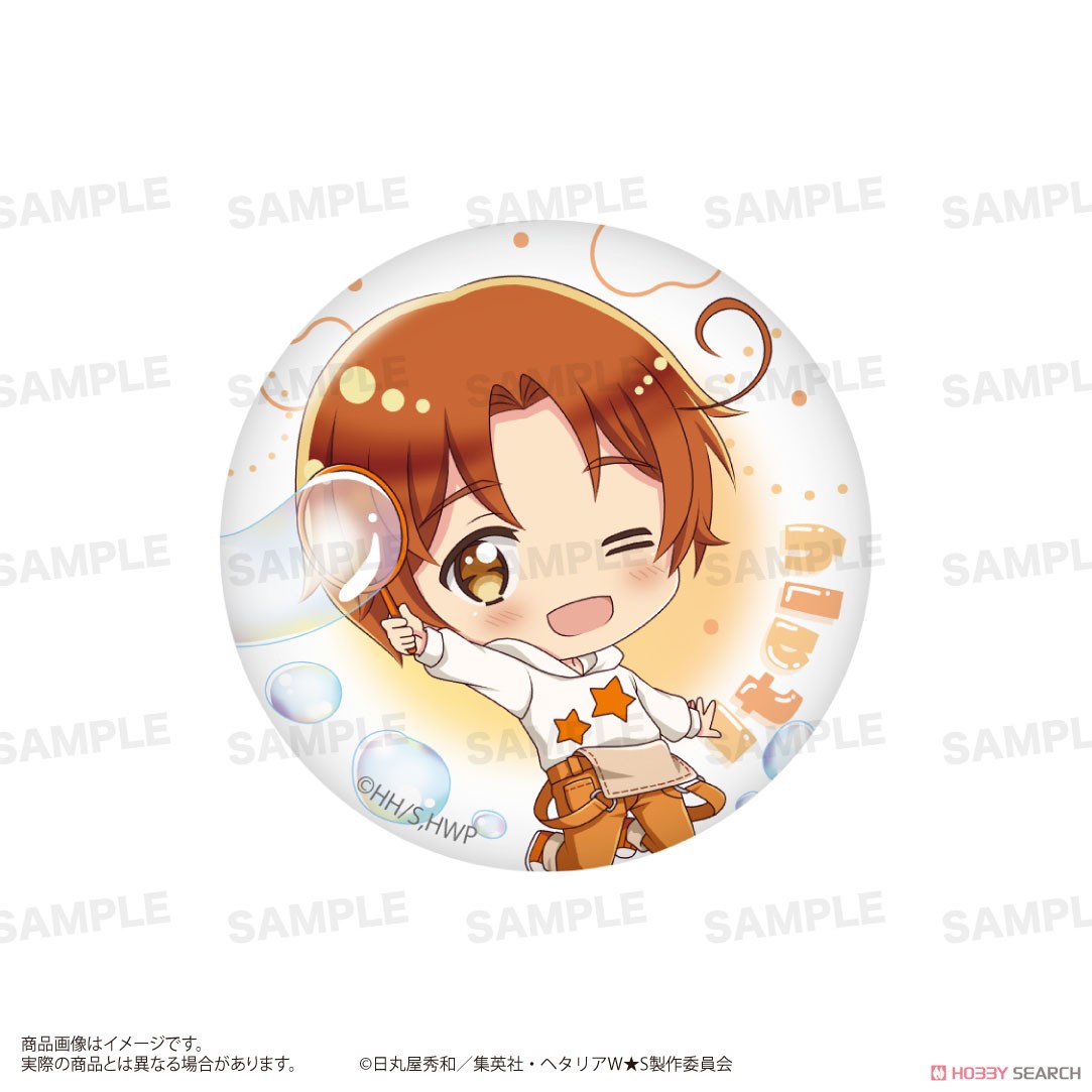 ヘタリア キャラバッジコレクション つのたりあ 缶バッジ 全9種