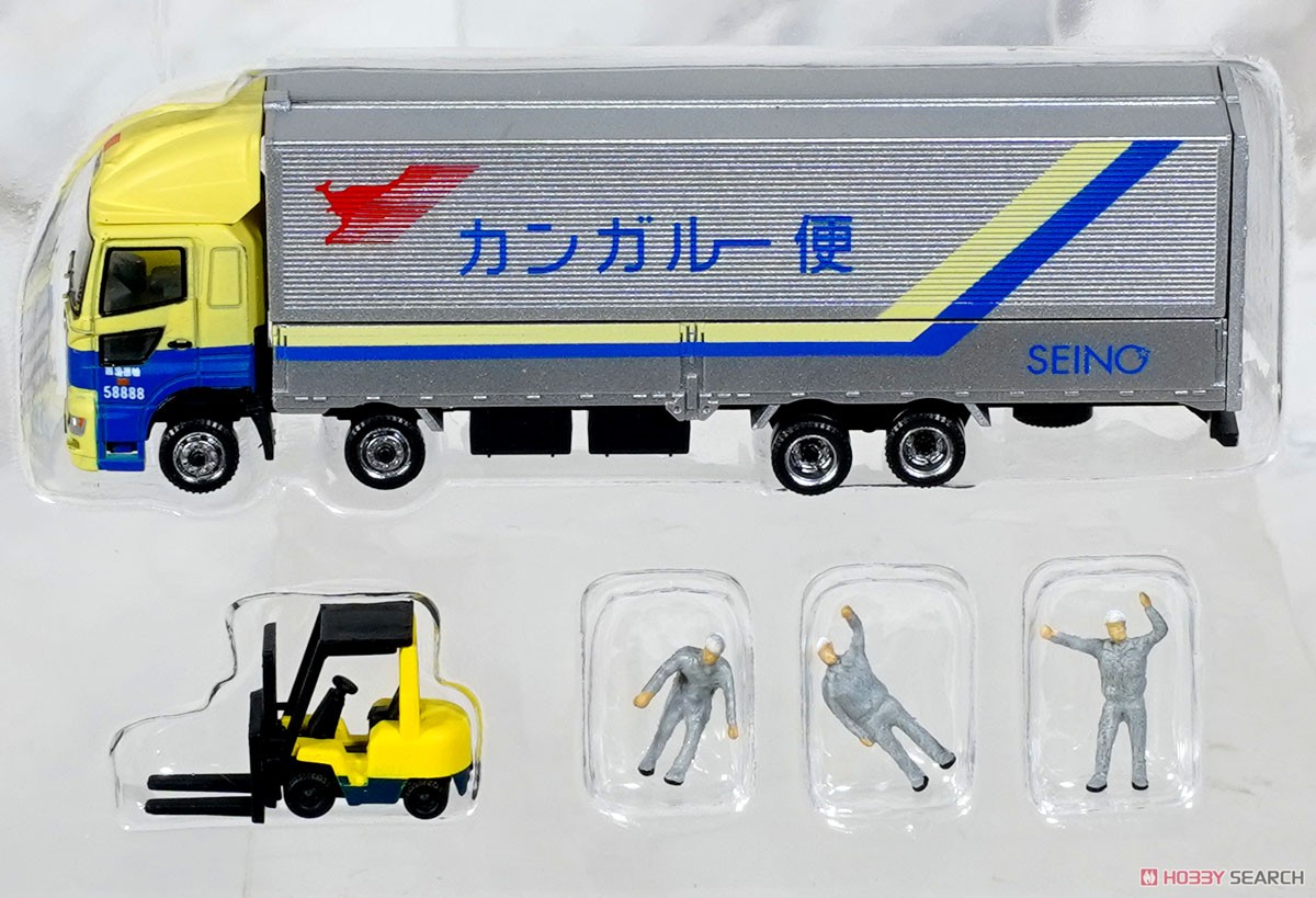 トラックコレクション 物流現場 ウィングバンセットH 西濃運輸 (鉄道