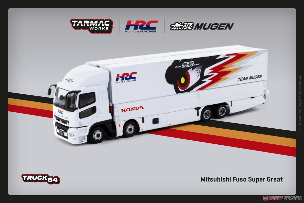 ☆特価品 Mitsubishi Fuso Super Great TEAM MUGEN (ミニカー