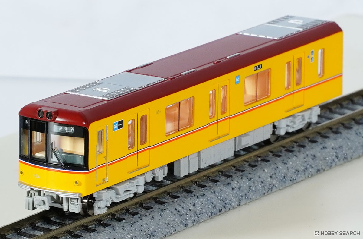 東京メトロ 地下鉄開通90周年 銀座線1001号車鉄道模型+カード全3種