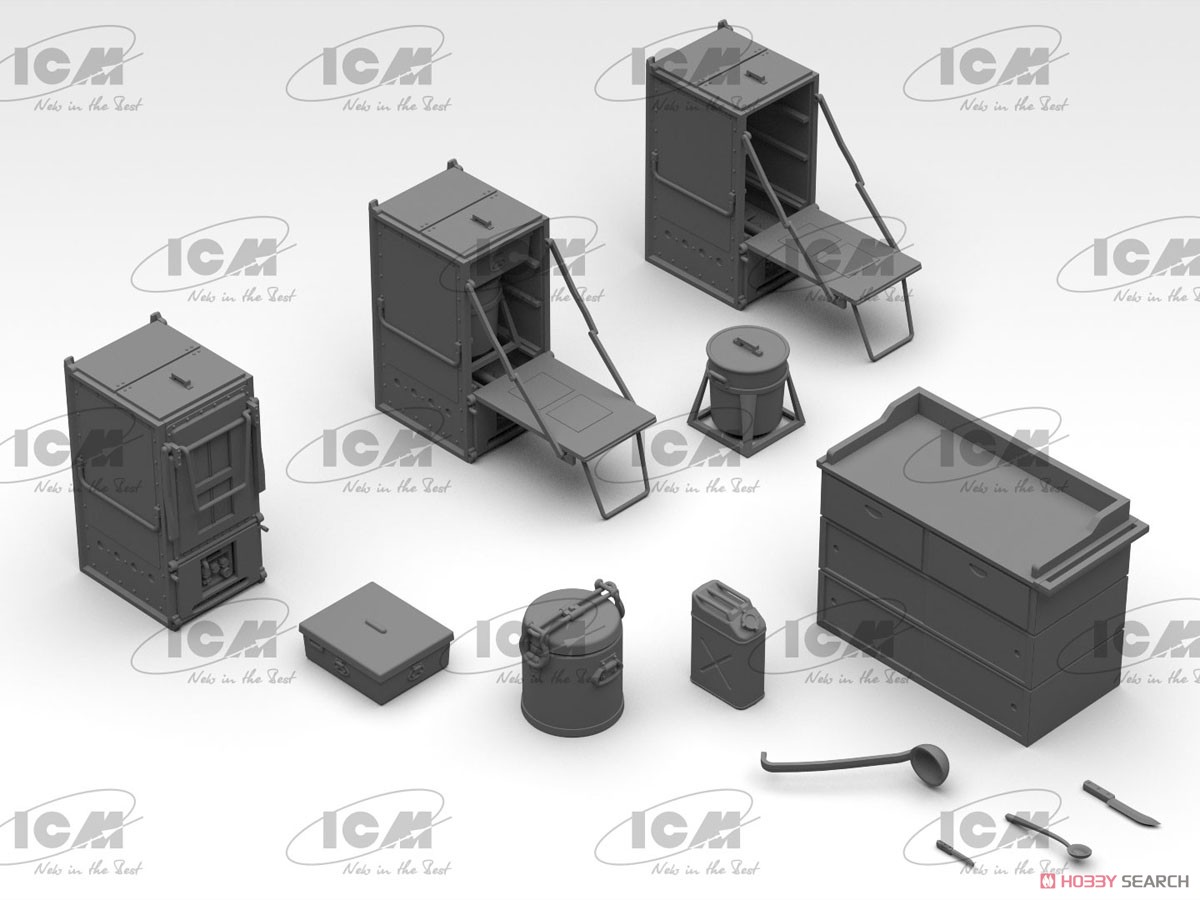 WWII アメリカ陸軍キッチントラック (プラモデル) - ホビーサーチ