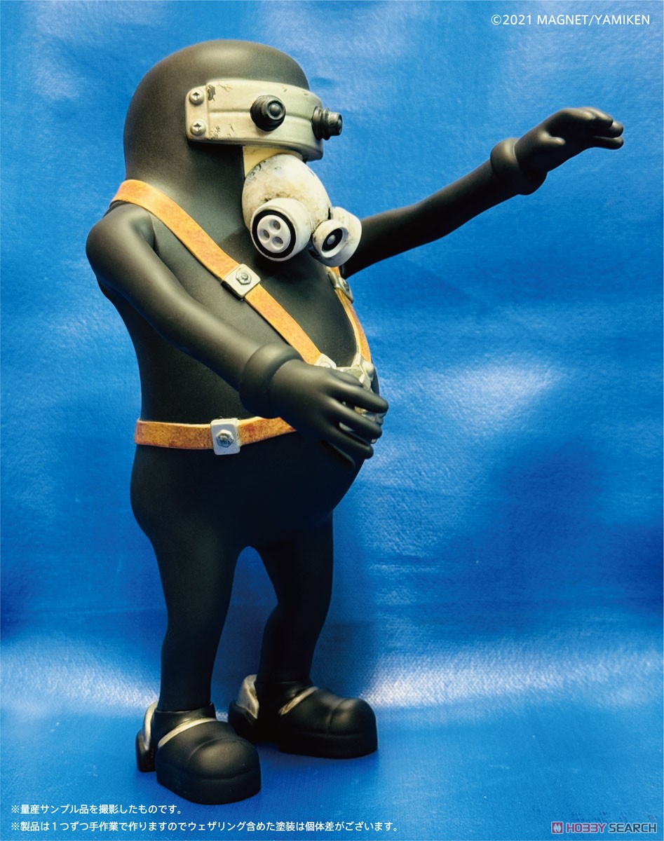 WOMBAT TOYS JUNKER-V GASPAL-HEAD ソフビ5451 WOMBAT TOYS JUNKER-V