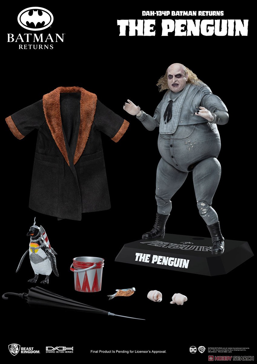 バットマン リターンズ 1/6 ペンギン ソフビキット ツクダホビー