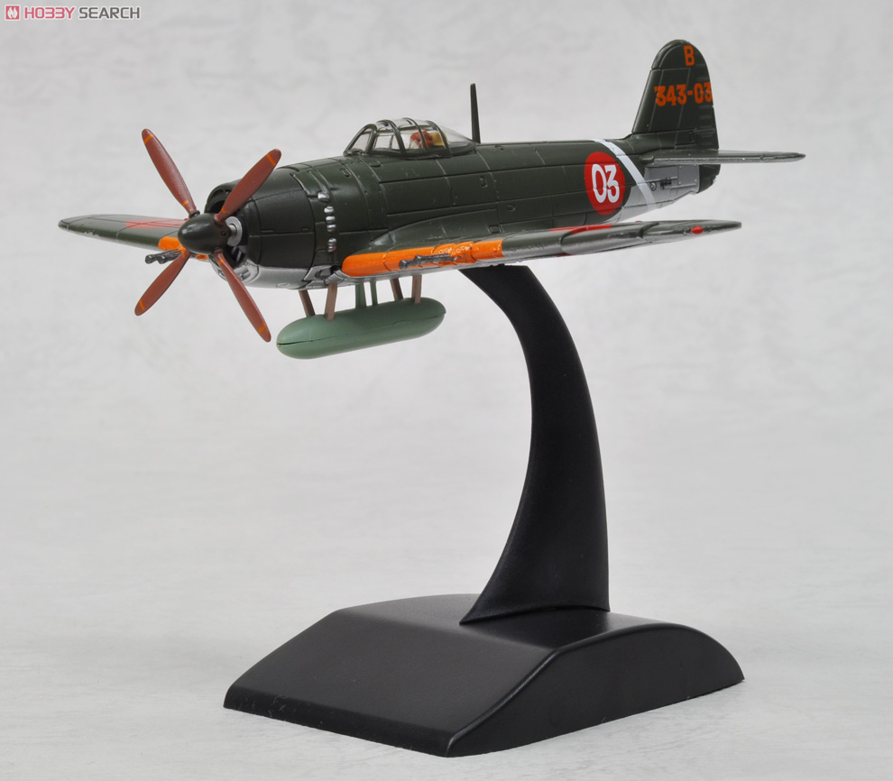 ☆1/48スケール☆旧日本軍航空基地ジオラマ 紫電 完成品☆