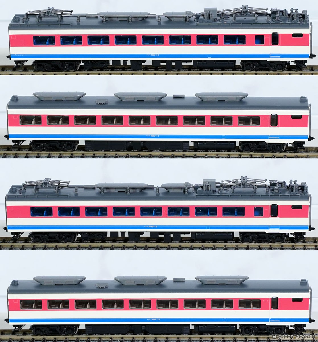 92077&92078×2 JR 489系特急電車（白山）基本&増結2セット Amazon