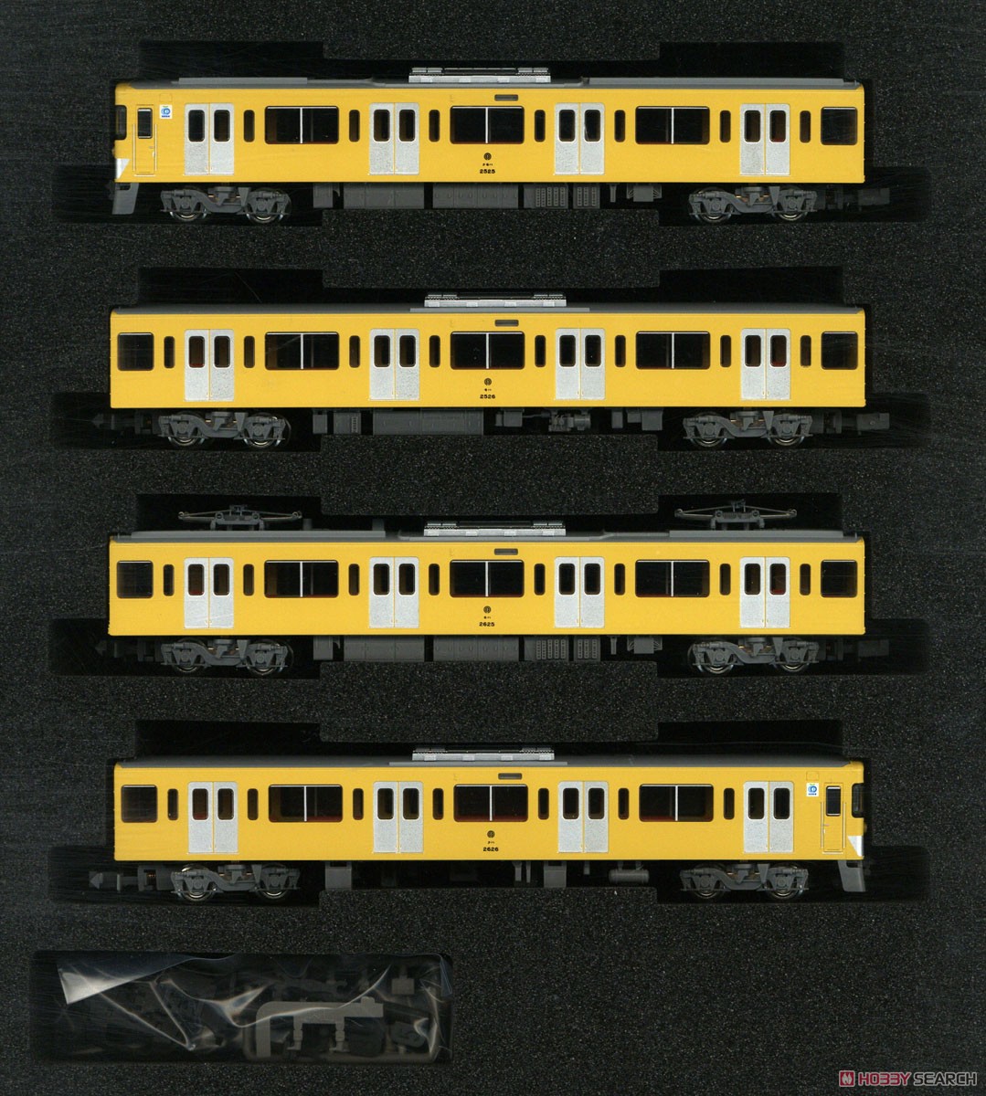 西武新2000系 (2525編成・ベンチレーター撤去後) 増結4両編成セット