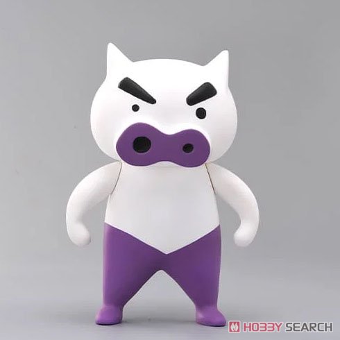 クレヨンしんちゃんソフビコレクション ホワイトブタ白ぶりぶり ZEEM