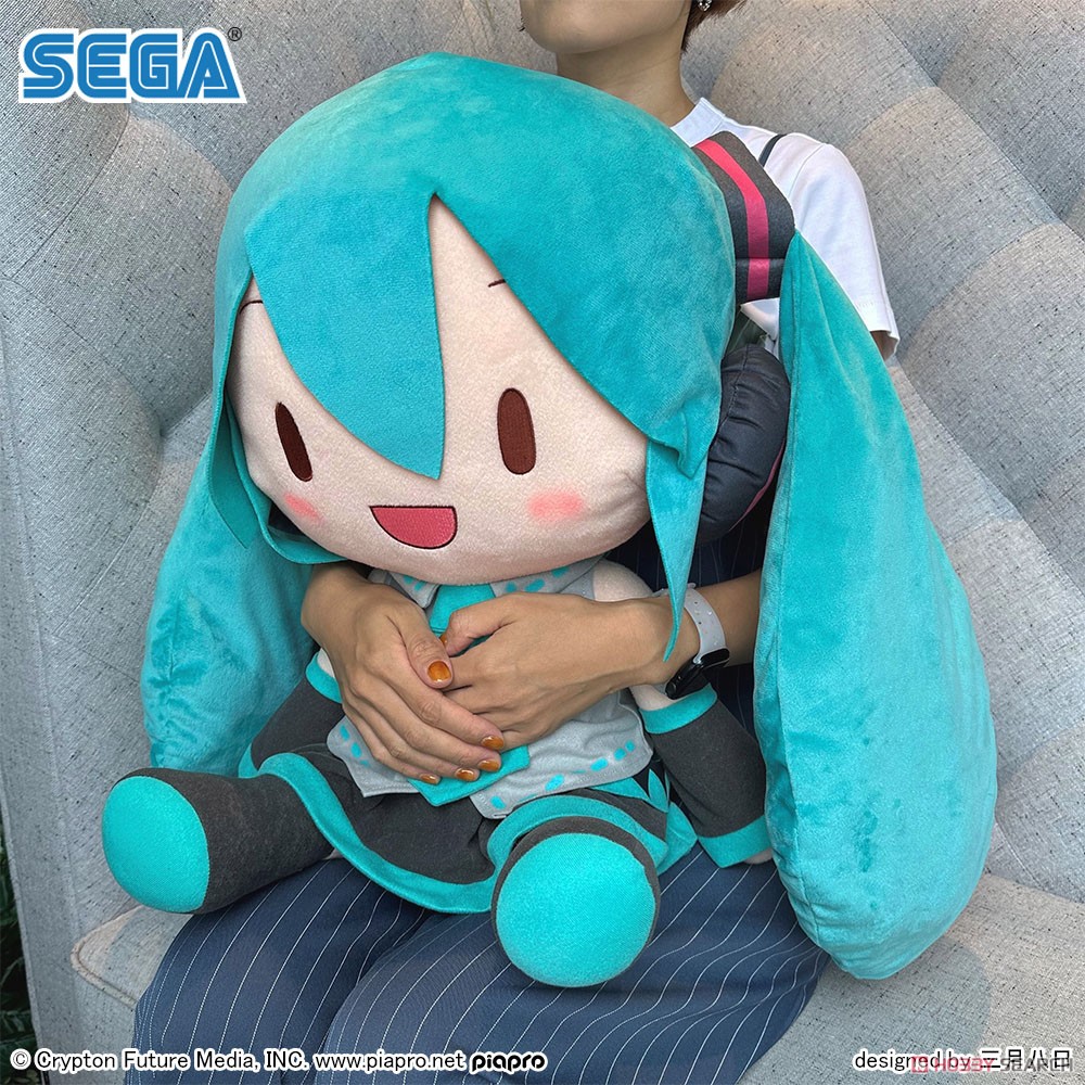 アウトレット 初音ミク どでかジャンボふわふわぬいぐるみ 新品 50cm