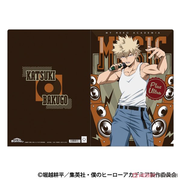 ☆特価品 僕のヒーローアカデミア クリアファイル 爆豪勝己 U.A.