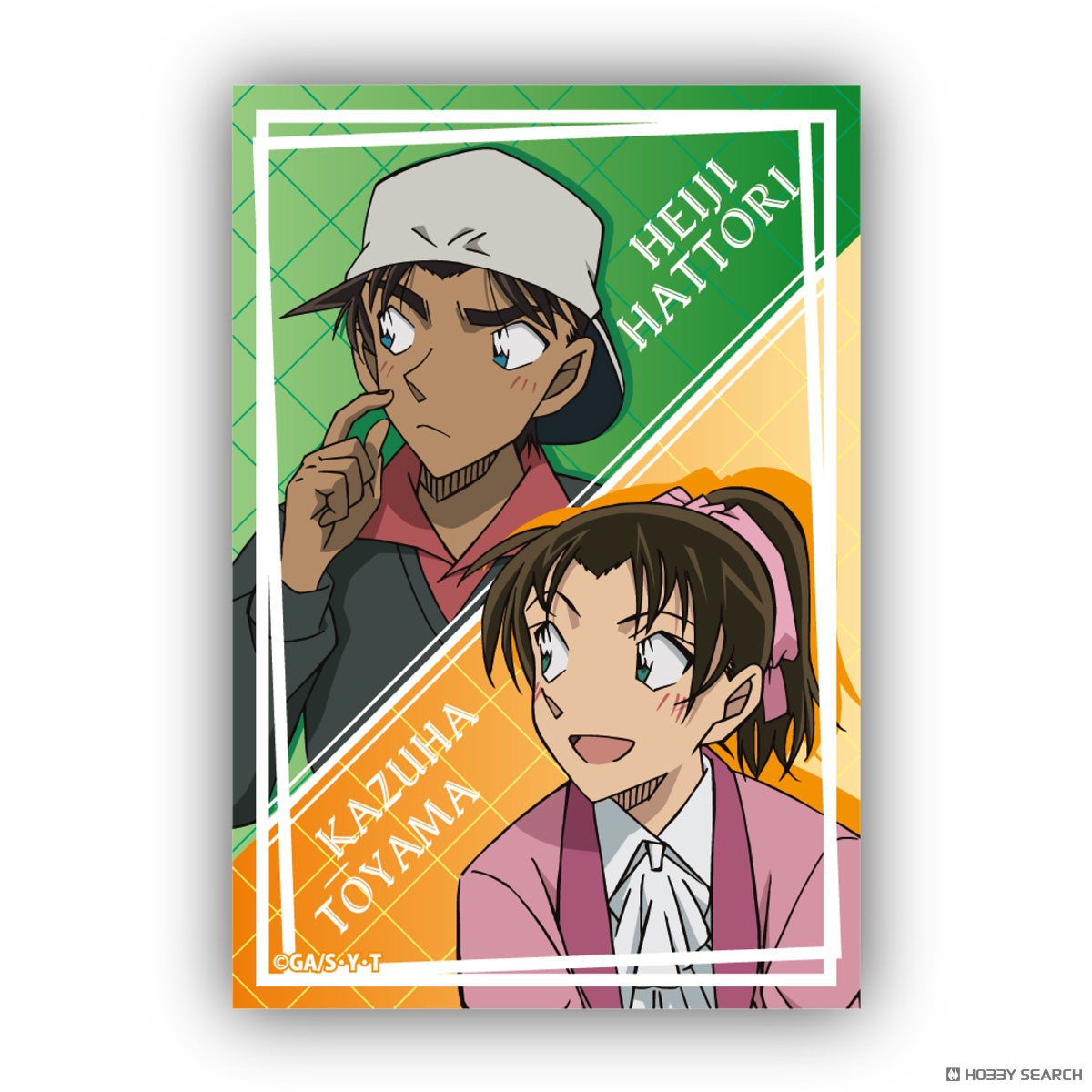 名探偵コナン 迷宮の十字路 缶バッジ 服部平次 遠山和葉 名探偵コナン