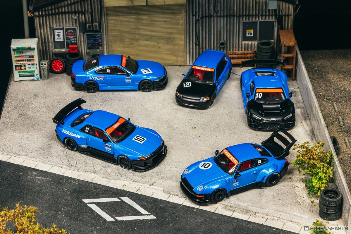 ターマックワークス 10周年 クロームブルー5台セット Tarmac Works