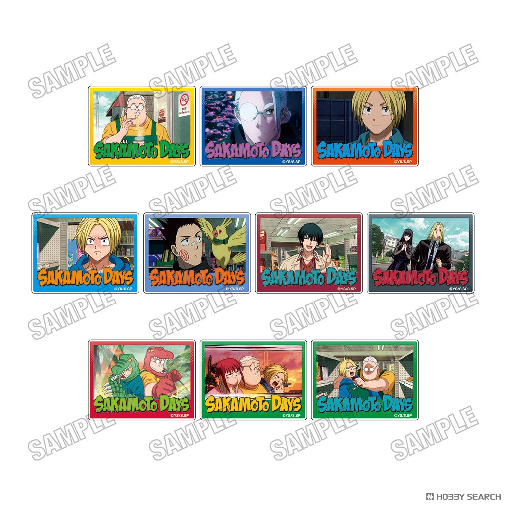 TVアニメ『SAKAMOTO DAYS』 場面写アクリルバッジコレクションvol.1
