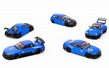 ターマックワークス 10周年 クロームブルー5台セット Tarmac Works