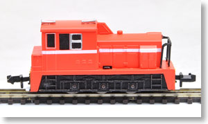 Cタイプディーゼル機関車(スイッチャー) 朱色ボデー・ホワイトライン