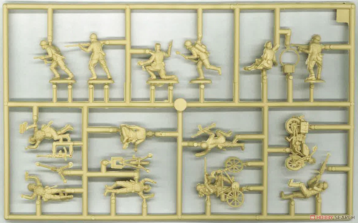 イタリア歩兵支援グループWW2・13ポーズ26体 (AP034) (プラモデル