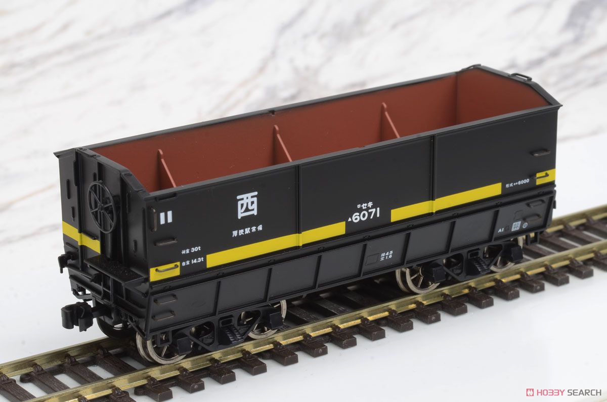 16番(HO) セキ6000形 JR貨物 美祢線タイプ 10輌セット (プラスティック