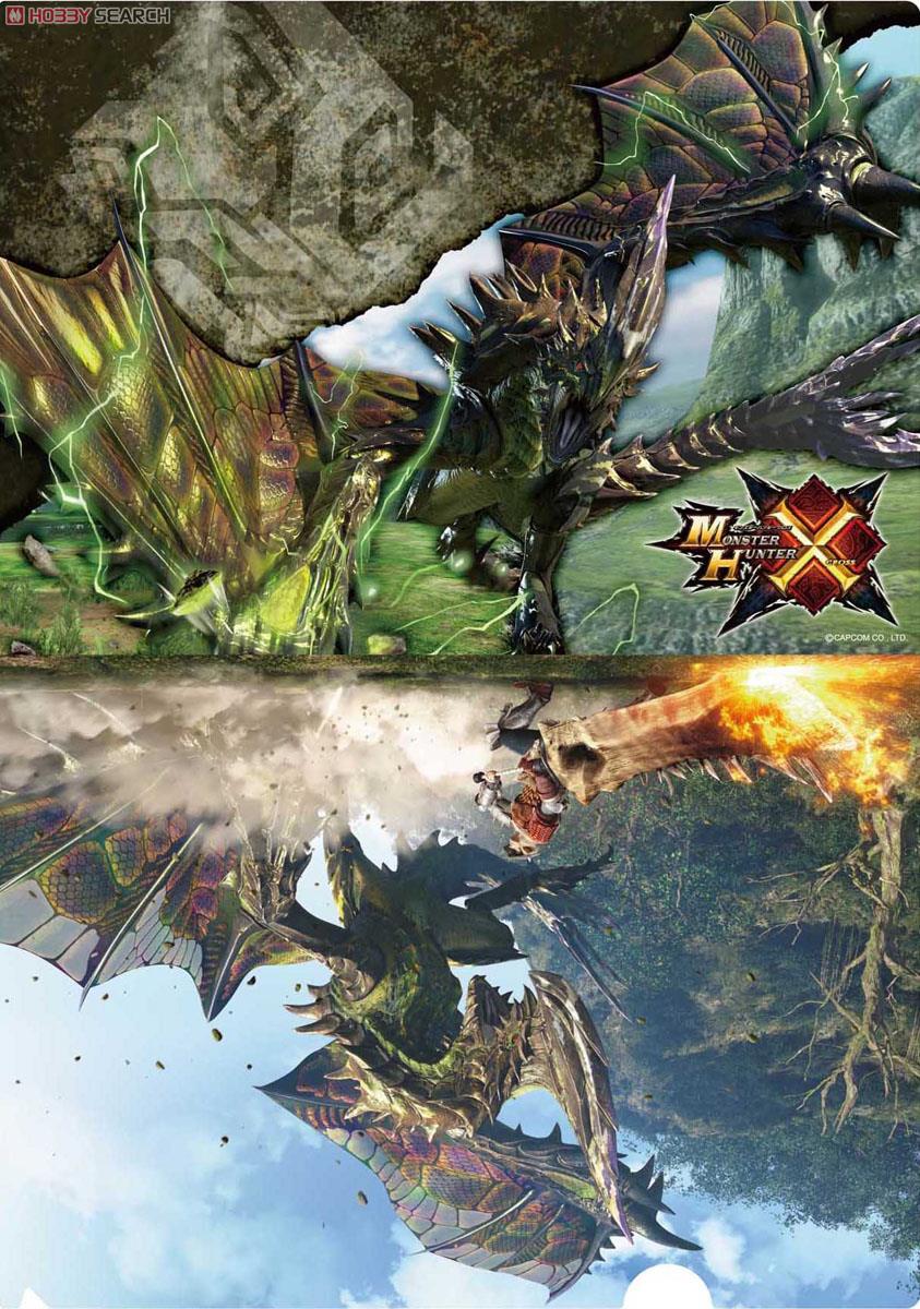 モンスターハンタークロス クリアファイルセット 4大メインモンスター