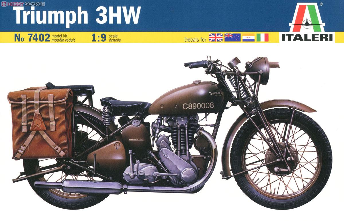 1/9 エッシー「トライアンフ 3HW」 WW.II イギリス陸軍 軍用バイク