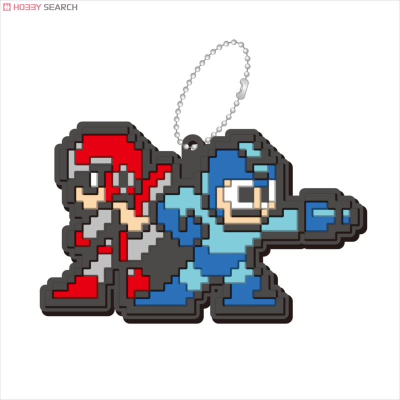 ロックマン ラバーマスコットコレクション 8個セット (キャラクター