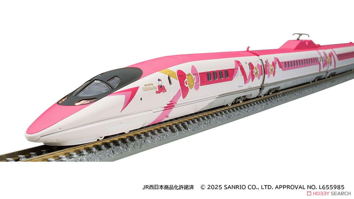 鉄道模型 JR500 7000系 ハローキティー新幹線 8両セット 【公式通販】