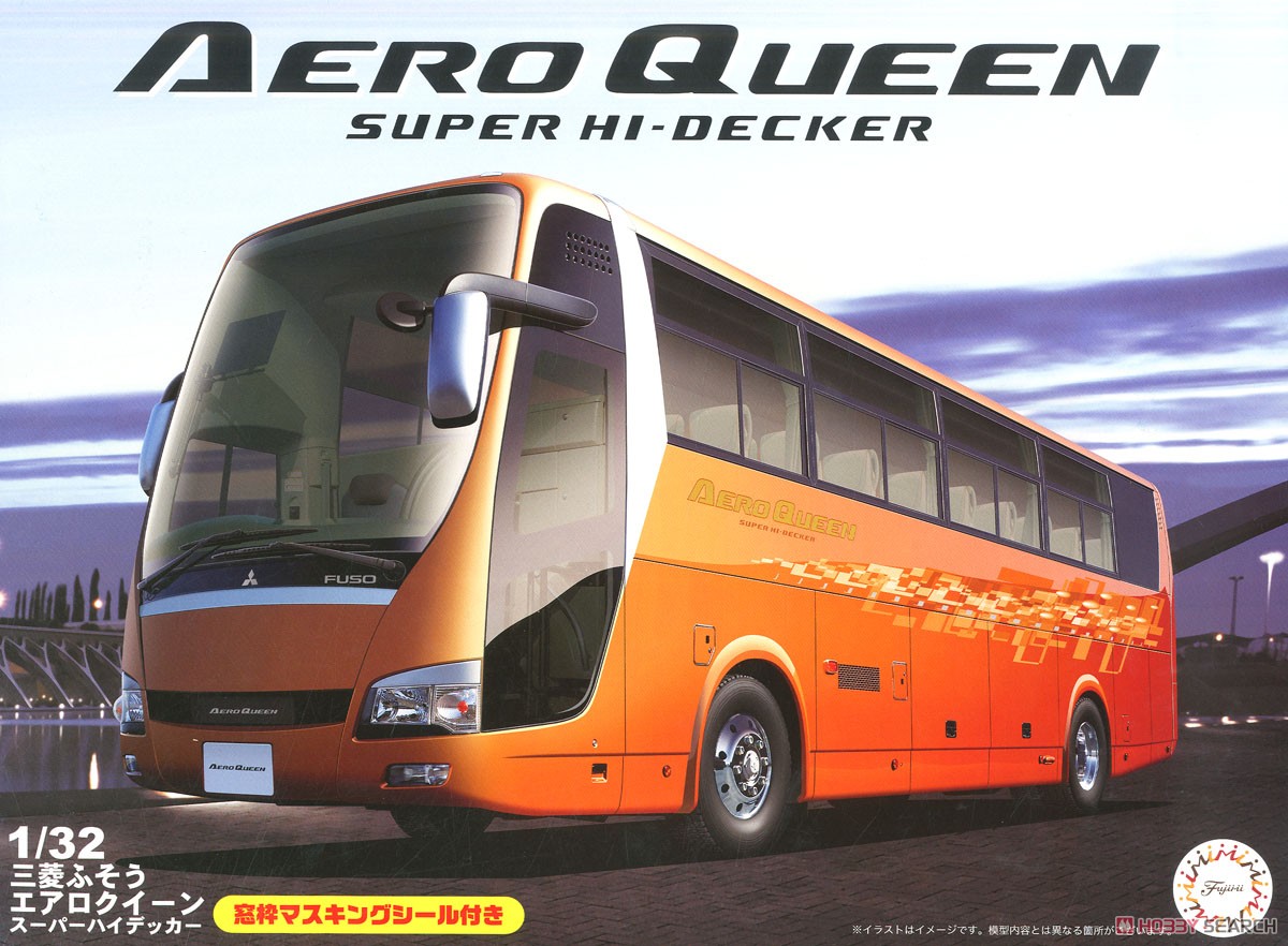 1/32スーパーオリエントエアロクイーンサロンバス/デコトラ/トラック