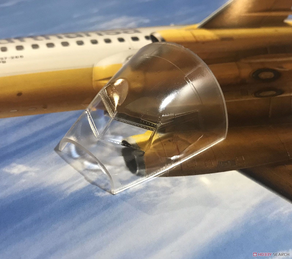 ルフトハンザ旅客機 B-737-200ポリッシュ仕上 ルフトハンザ旅客機 B
