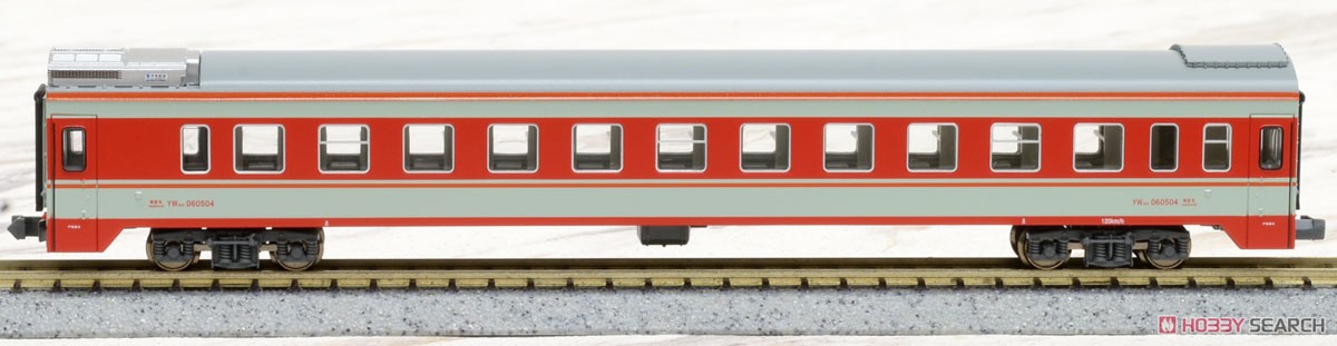 中国KUNTER 10-022「25G客車 寧波東-阜陽 上局滬段 6両セット」