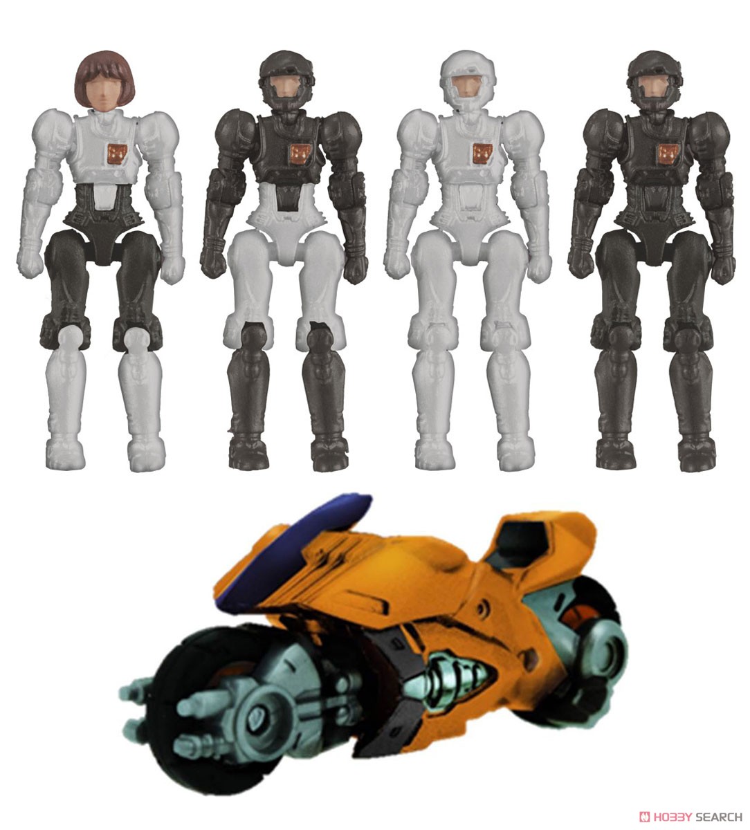 ダイアクロン DA-41 女性隊員セット (完成品) - ホビーサーチ ロボット