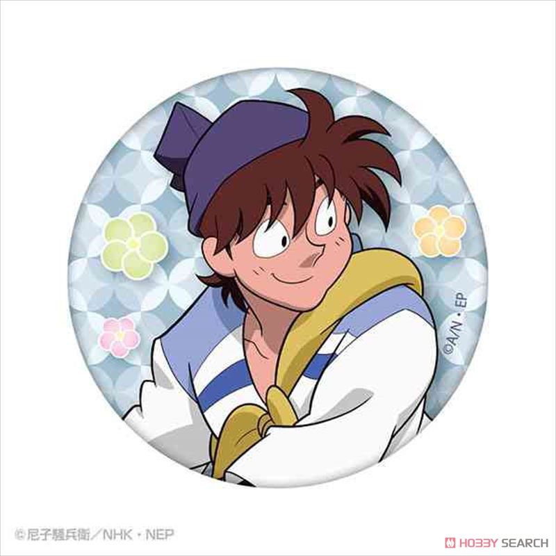 土井半助 ハート缶バッジ 忍たま乱太郎 ナンジャタウン 土井半助