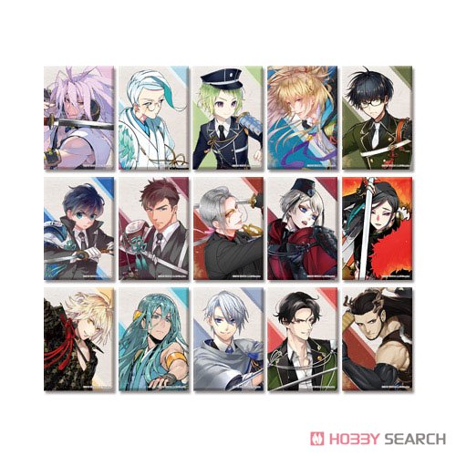 刀剣乱舞-ONLINE- スクエア缶バッジコレクション (戦闘) 第五弾 (20個