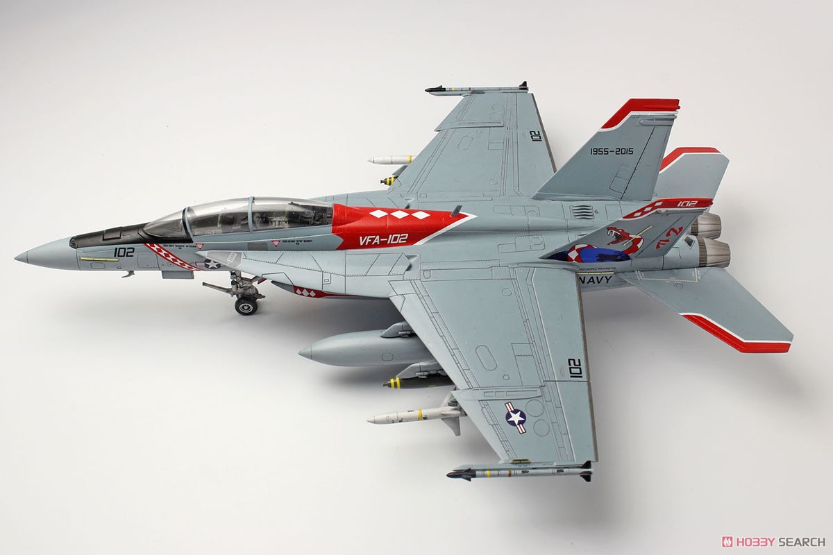 US Navy F/A-18F Super Hornet VFA-102 Diamondbacks (Plastic model