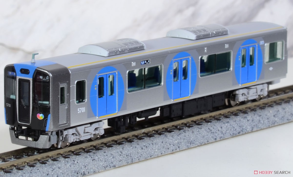 阪神 5700系 5701編成 登場時 4両セット (4両セット) (鉄道模型