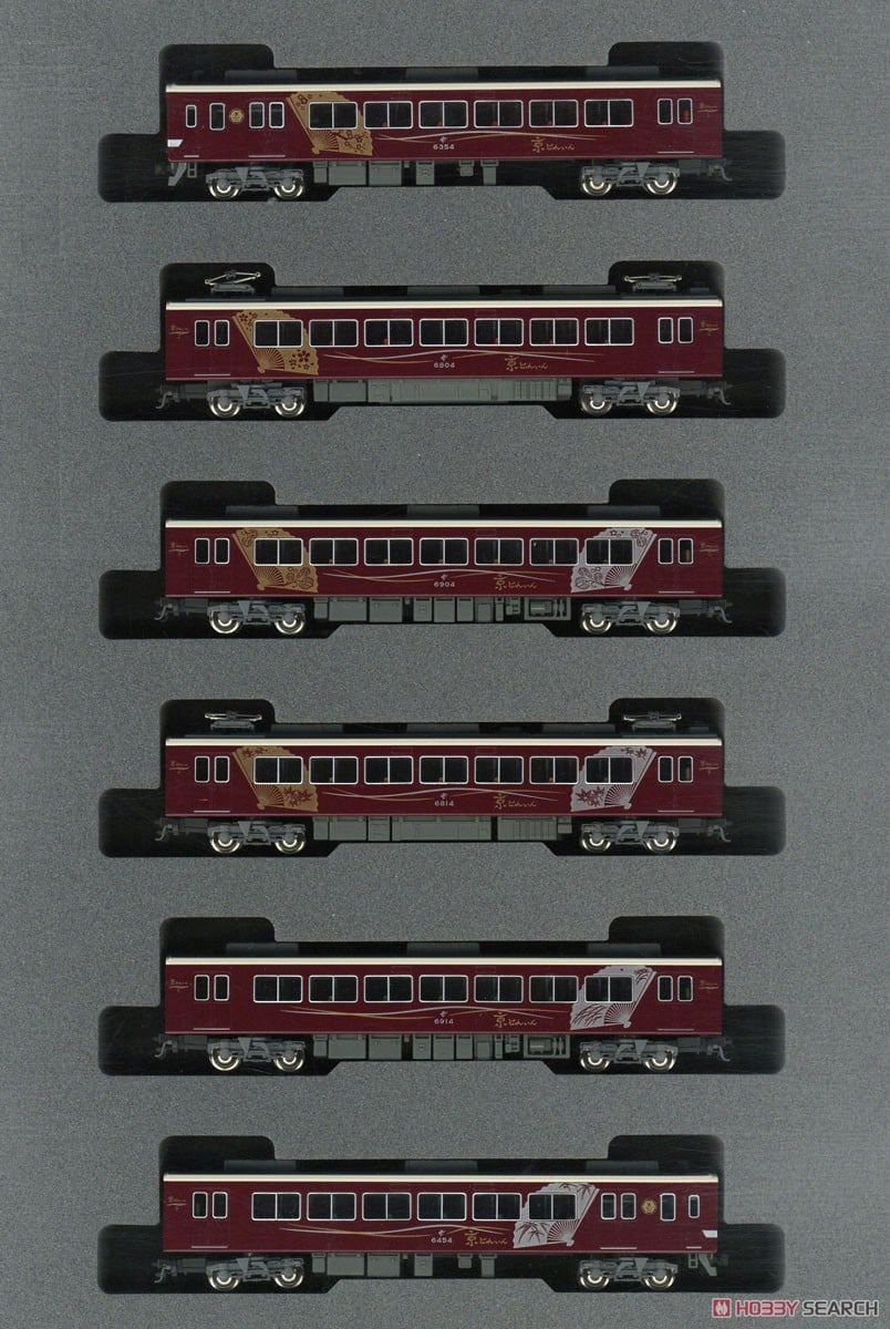 阪急 6300系 「京とれいん」 タイプ 6両セット (6両セット) (鉄道模型