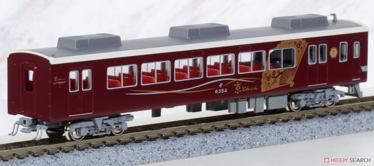 鉄コレ 阪急6300系 「京とれいん」6両セット グレードアップパーツ付 鉄道