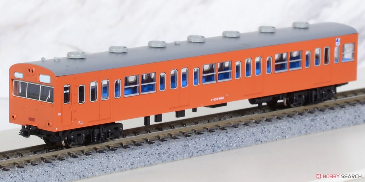 103系 初期車+1次改良車 非冷房 武蔵野線混色編成 6両セット (6両