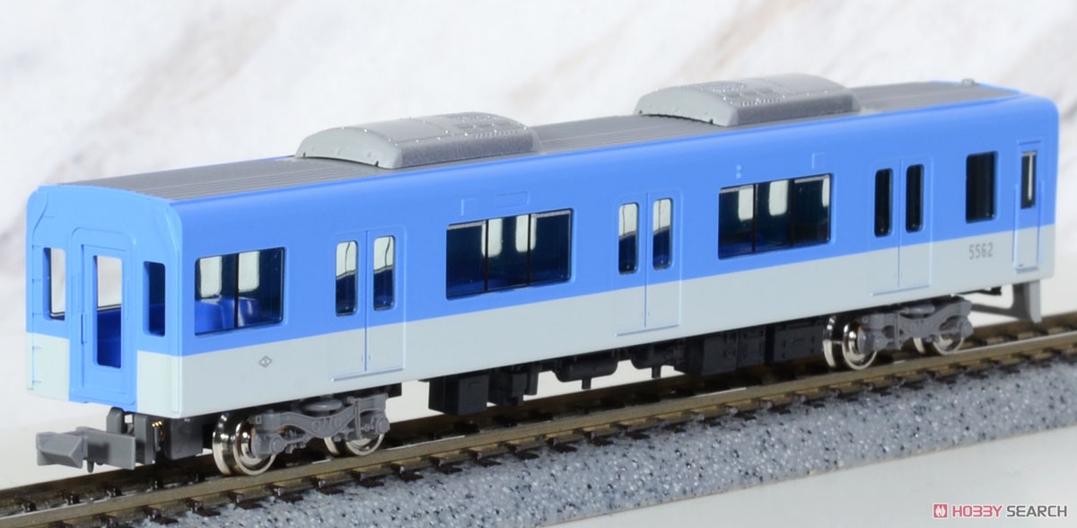 阪神 5550系 (`たいせつ`がギュッと。マーク付き) 4両編成セット (動力