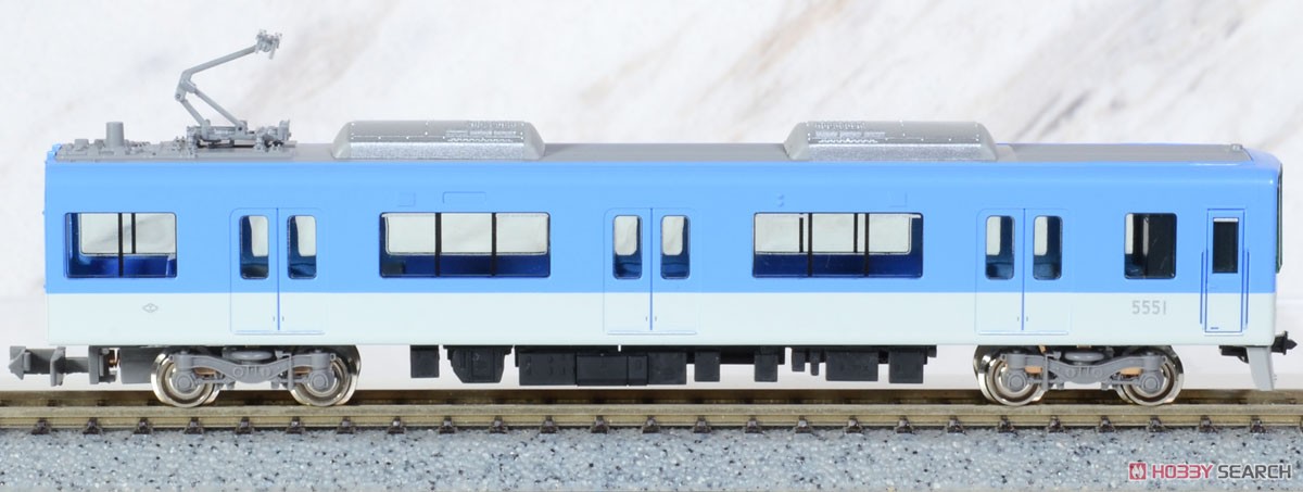 阪神 5550系 (`たいせつ`がギュッと。マーク付き) 4両編成セット (動力