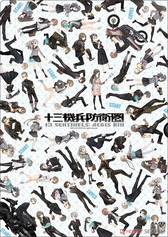 十三機兵防衛圏 複製原画A アートグラフ キャラファイングラフ 十三