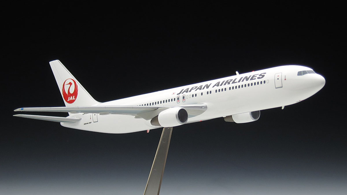 新品 日本航空 B767-300 模型 1/200 80年代塗装 新品 日本航空 B767-300
