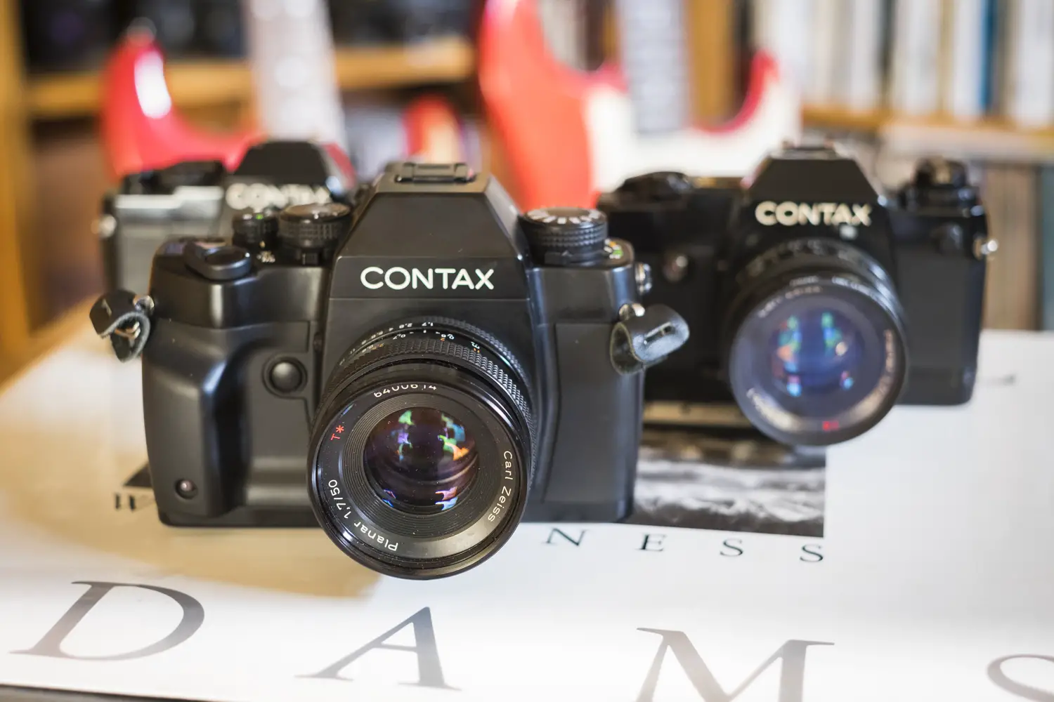 5 Frames with Contax RX and some old Detroit Iron - Regrets on one